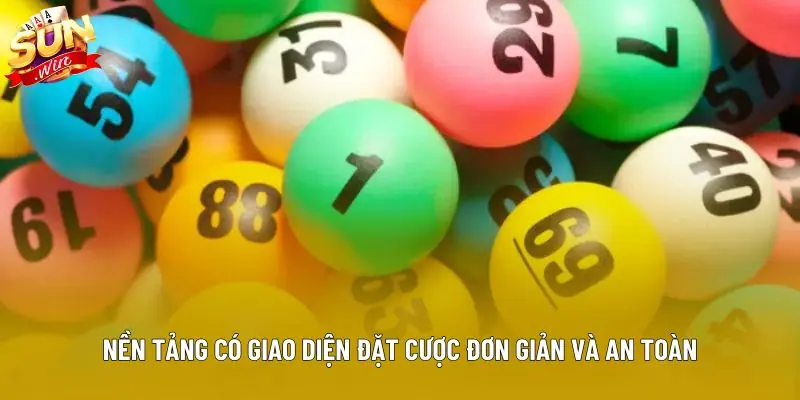 Nền tảng có giao diện đặt cược đơn giản và an toàn Nền tảng có giao diện đặt cược đơn giản và an toàn